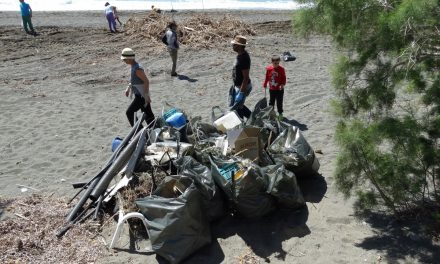 Cleaning Mirtos Beach